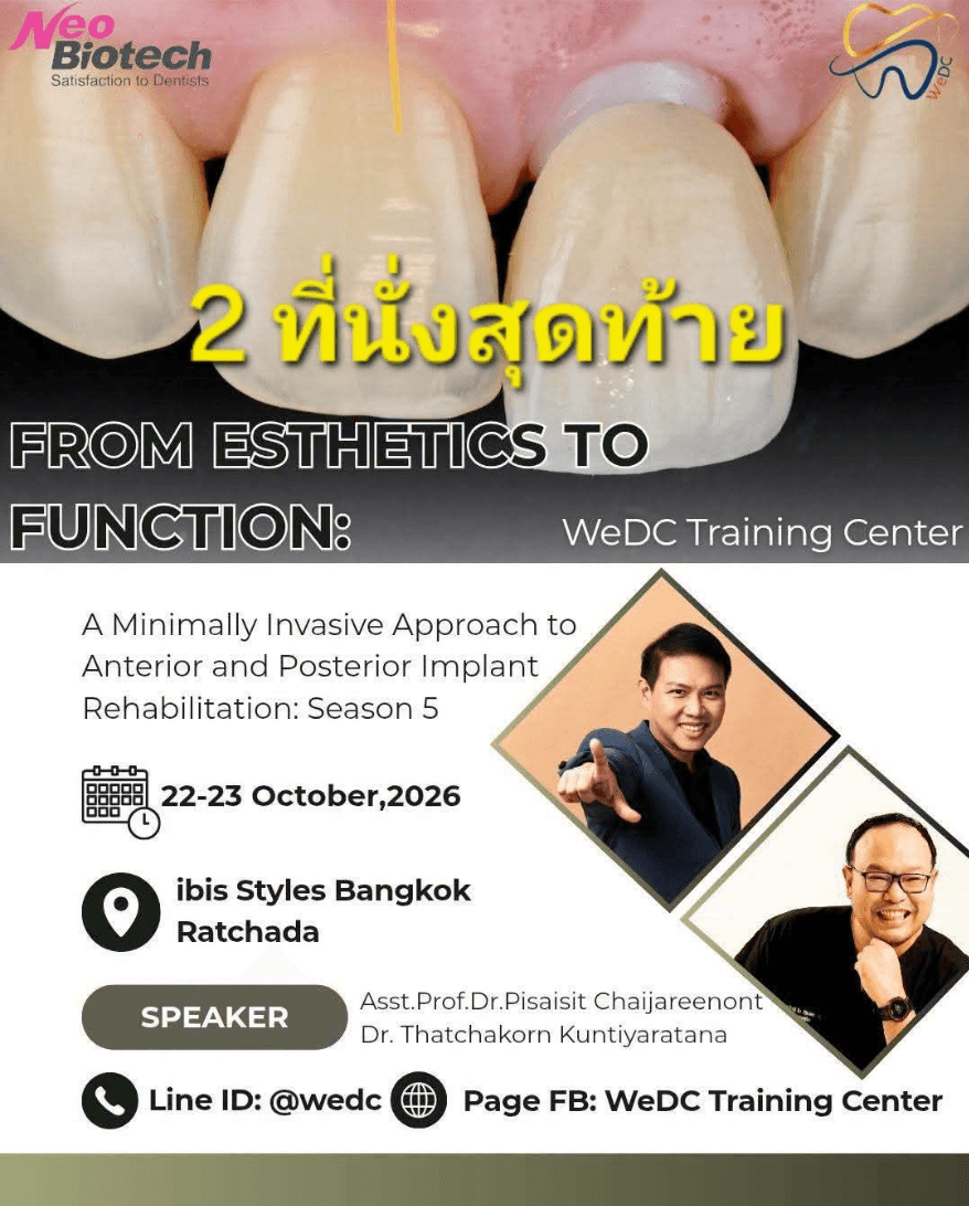 From Esthetics to Function: A Minimally Invasive Approach to Anterior and Posterior Implant Rehabilitation (Season 5)